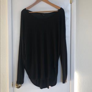 Banana Republic long sleeve tunic in black